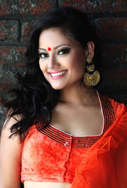 Reecha Sharma background portrait