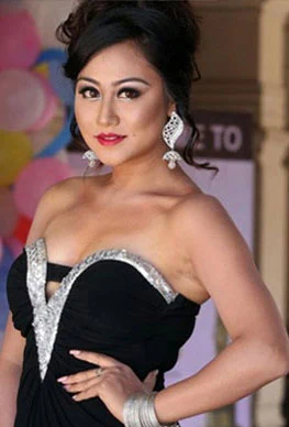 Ashishma Nakarmi background portrait