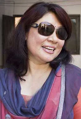 Bimala Rai background portrait
