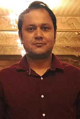 Biren Shrestha background portrait