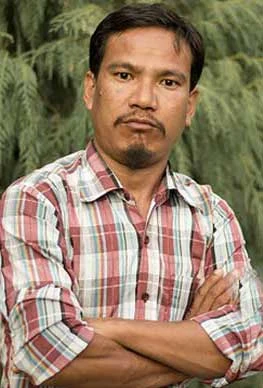 Buddhi Tamang background portrait