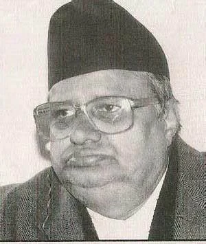 Chandra Raj Sharma background portrait