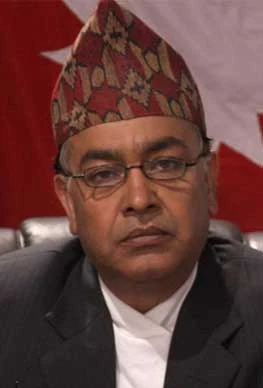 Deshbhakta Khanal background portrait