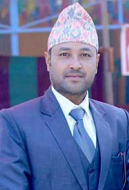 Dinesh Neupane background portrait