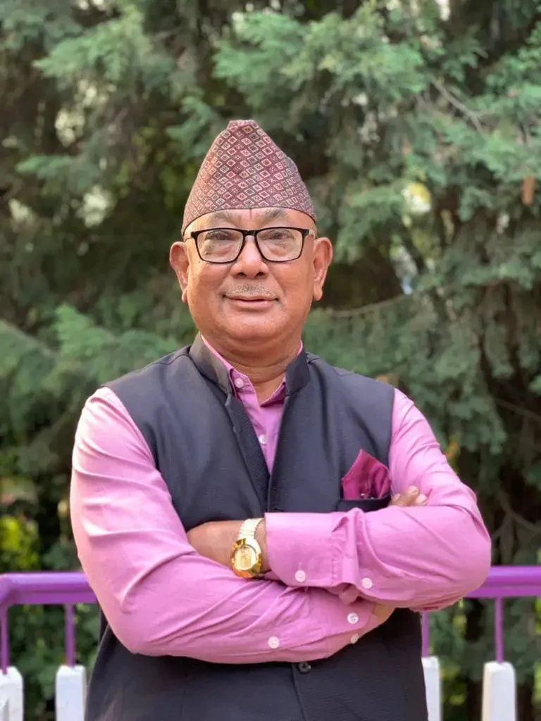Gauri Shanker Dhunju background portrait