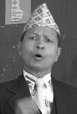 Gopal Raj Mainali background portrait