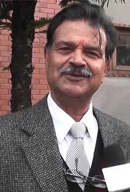Harihar Sharma background portrait