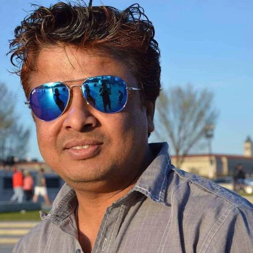 Mahendra Budhathoki background portrait