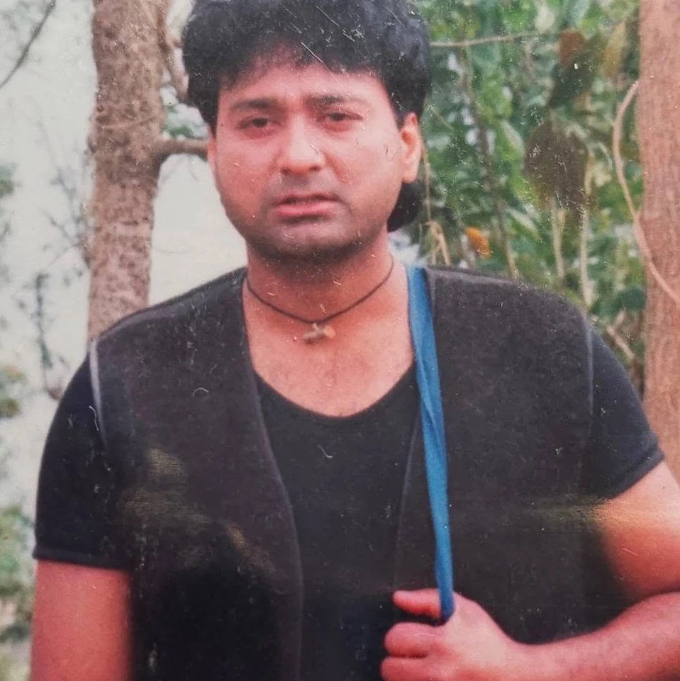 Nabin Shrestha background portrait
