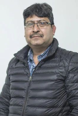 Nayan Raj Pandey background portrait