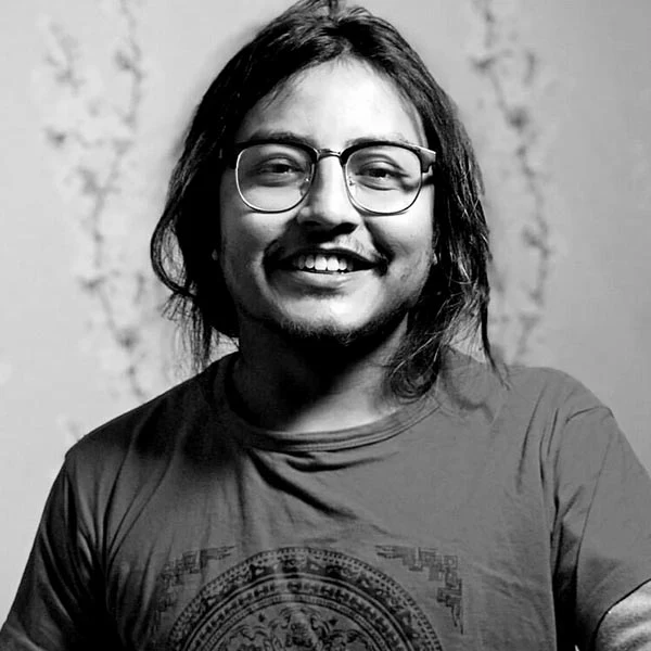 Nimesh Shrestha background portrait
