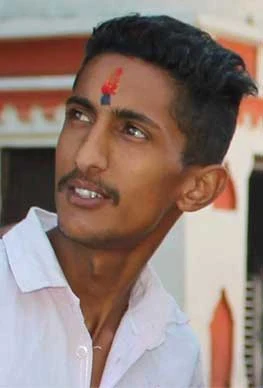 N.R. Ghimire background portrait