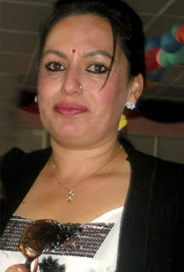 Pragya Joshi background portrait