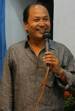 Prakash Sayami background portrait