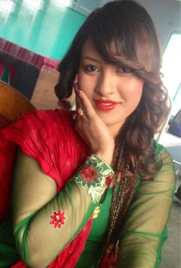 Ragini Khadgi background portrait