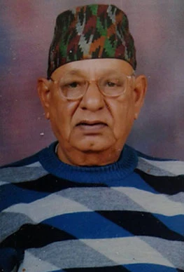 Rajkumar Sharma background portrait