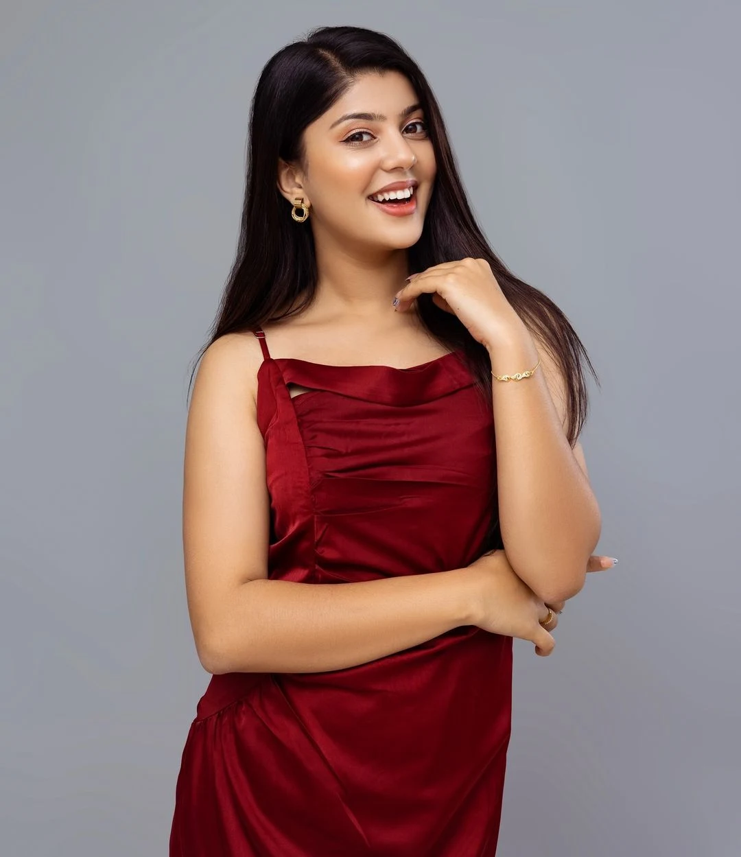 Sanisha Bhattarai background portrait