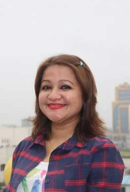 Sindhu Malla background portrait