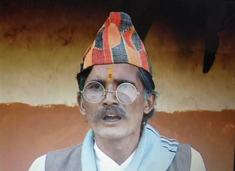 Subash Gajurel background portrait
