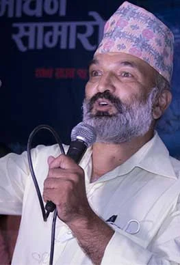 Surbir Pandit background portrait
